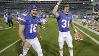 Next Story Image: WATCH: Walk-on displays deception for Florida over Georgia in 2014